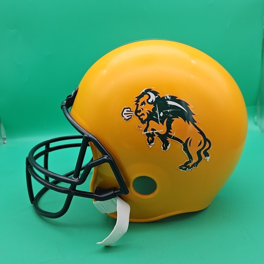 Vintage North Dakota State University Franklin Display Helmet Plastic Football